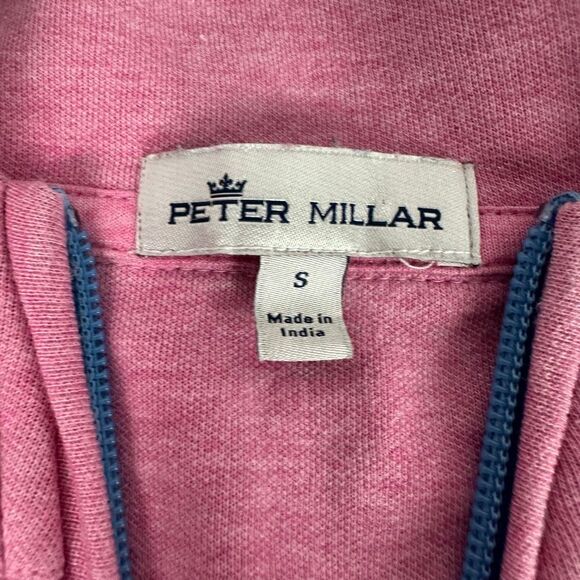 Peter Millar Men’s 1/4 Zip Coolspun Cotton Sweater size Small - Picture 5 of 8